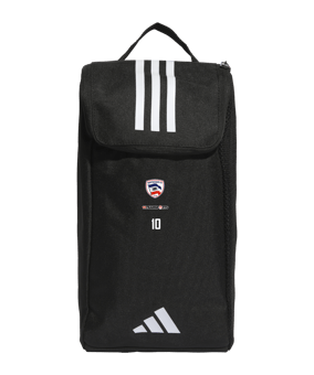 adidas Tiro League Schuhtasche Schwarz Weiss