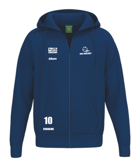 Erima TS Kapuzenjacke Blau