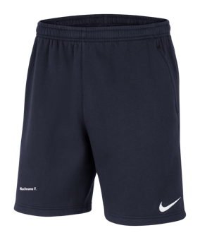 Nike Park 20 Fleece Short Kids Blau Weiss F451