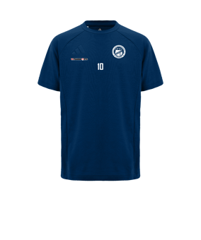 adidas Tiro 25 Travel Trainingsshirt Blau