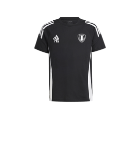 adidas Tiro 24 T-Shirt Kids Schwarz Weiss