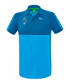 Erima SIX WINGS Poloshirt Blau