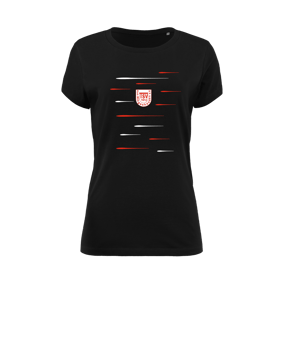 Stanley & Stella Expresser 2.0 T-Shirt Damen Schwarz | #lines