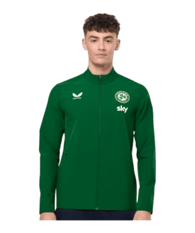 Castore FAI Irland League Matchday Anthem Jacke - gruen