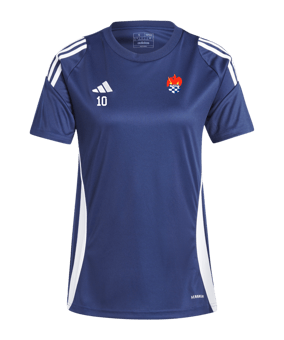 adidas Tiro 24 Trikot Damen Blau Weiss