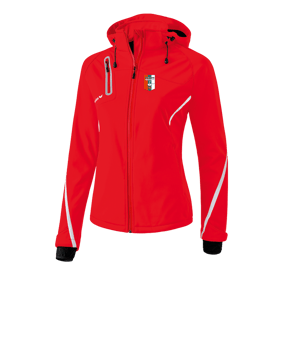 Erima Softshell Jacke Active Wear Damen Rot