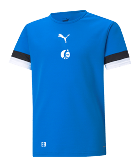 PUMA teamRISE Trikot Kids Blau F02