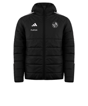 adidas Tiro 24 Winterjacke Schwarz Weiss
