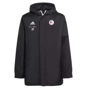 adidas Entrada 22 Stadium Jacke Schwarz