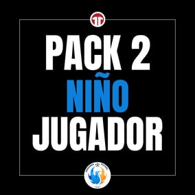 PACK 2 JUGADOR NIÑO