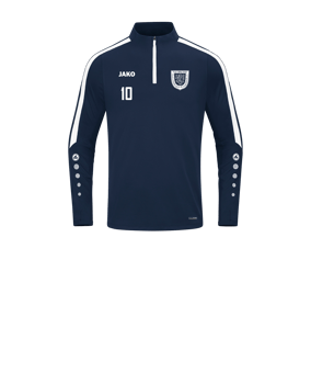 JAKO Power Sweatshirt Kids Blau Weiss F900