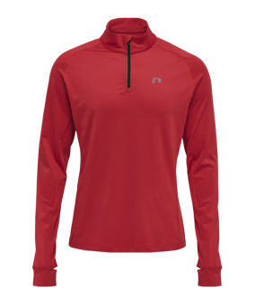 Newline Core HalfZip Sweatshirt Running Rot F3365 - rot