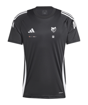 adidas Tiro 24 Trikot Schwarz Weiss