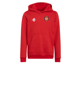 Sweat à capuche enfant adidas Entrada 22 Rouge 