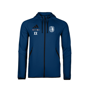 adidas Tiro Travel Hoody Dunkelblau