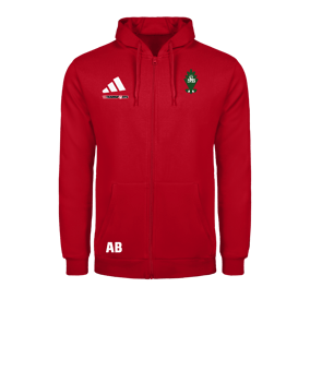 adidas Entrada 26 Kapuzenjacke Rot