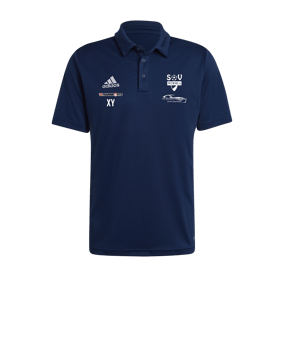 adidas Entrada 22 Poloshirt Blau