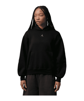 Jordan Brooklyn Fleece Hoody Damen Schwarz - schwarz