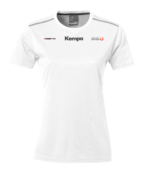Kempa Poly T-Shirt Damen Weiss F07