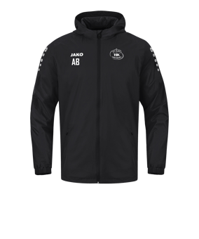 JAKO Team 2.0 Allwetterjacke Schwarz F800