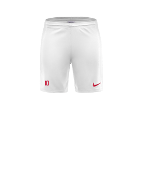 Nike Park III Short Weiss Rot F103