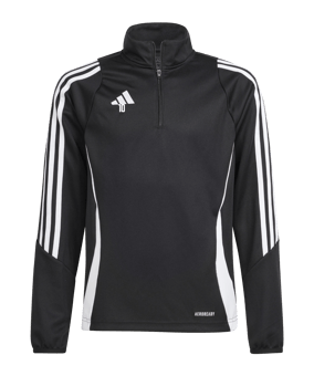 adidas Tiro 24 Trainingstop Kids Schwarz Weiss