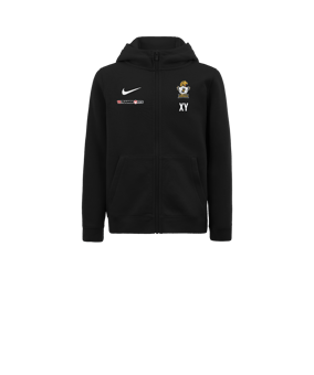 Nike Park 20 Fleece Kapuzenjacke Kids Schwarz F010