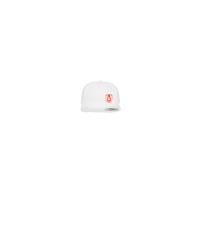 Merch 5 Panel Classic Snapback Cap White Green | logo4c