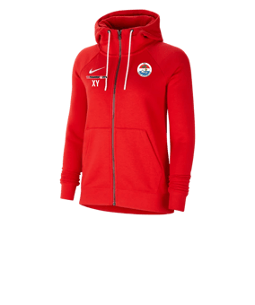 Nike Park 20 Fleece Kapuzenjacke Damen Rot F657