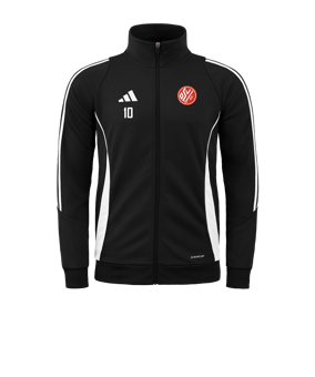 adidas Tiro 24 Trainingsjacke Schwarz Weiss