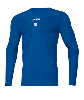 JAKO Comfort 2.0 langarm Kids Blau F04