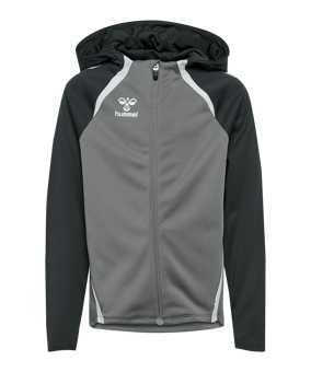 Hummel Lead 2.0 Kapuzenjacke Kids Grau F1268 - grau