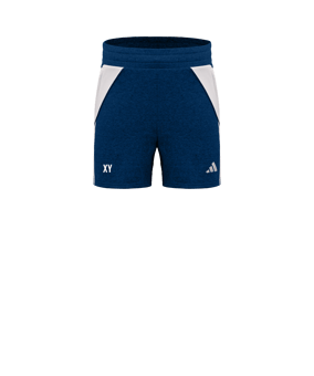 adidas Tiro 24 Short Damen Blau Weiss