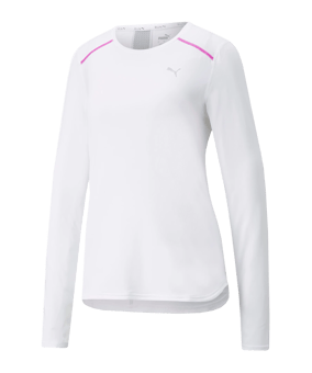 PUMA Cloudspun Sweatshirt Running Damen Weiss F02 - weiss