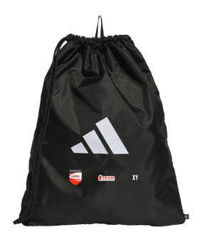 adidas Tiro League Gymsack Schwarz Weiss