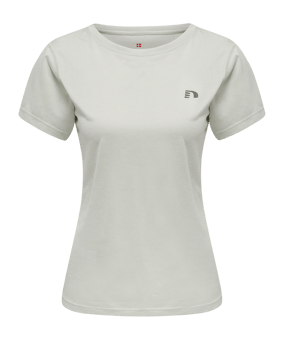 Newline Statement T-Shirt Running Damen F1113 - beige