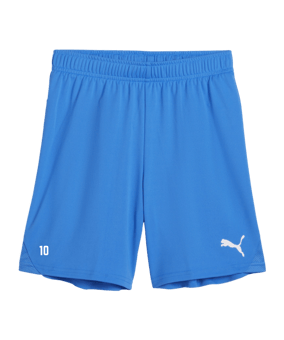PUMA teamGOAL Short Kids Blau Weiss F02