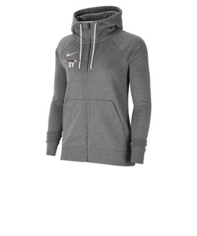 Nike Park 20 Fleece Kapuzenjacke Damen Grau F071