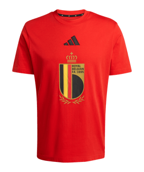adidas Belgien DNA Graphic T-Shirt Rot - rot