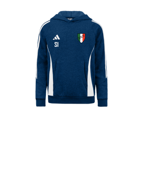 adidas Tiro 24 Hoody Blau Weiss