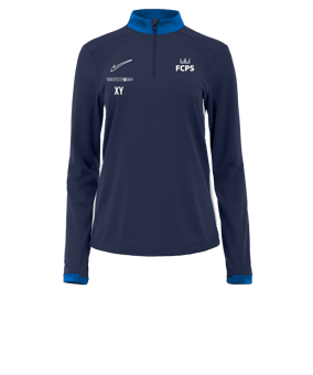 Nike Academy 25 Drill Top Sweatshirt Damen Blau F410