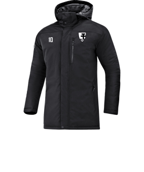 JAKO Winterparker Coachjacke Schwarz F08