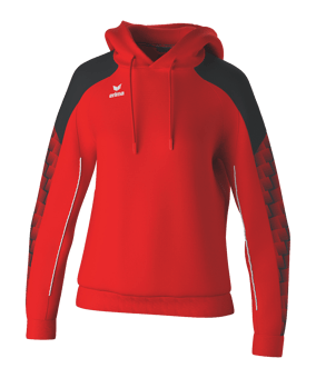 Erima EVO STAR Hoody Damen Rot - rot