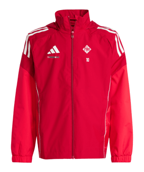 adidas Tiro 25 Competition Regenjacke Kids Rot