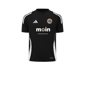 adidas Tiro 24 Trikot Kids Schwarz Weiss
