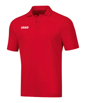 JAKO Base Poloshirt Rot F01