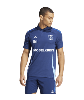 adidas Tiro 24 Competition Poloshirt Dunkelblau