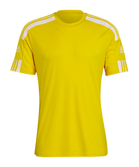 adidas Squadra 21 Trikot Gelb Weiss - gelb