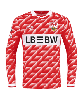 JAKO VfB Stuttgart International Trikot Langarm Away 2026/2027 Rot F656