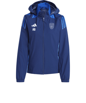 adidas Tiro 24 Competition Allwetterjacke Damen Blau